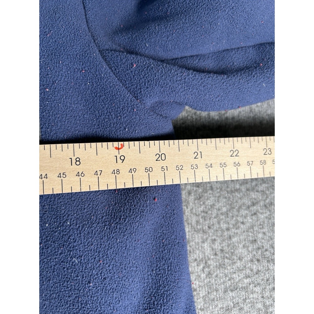 The North Face Men's Full Zip Fleece‎ Jacket Blue •medium - Picture 7 of 8